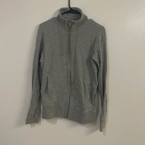 Nike grey zip up